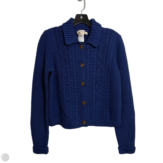 Organic cotton Cardigan By Seasalt Cornwall In Blue, Size: S