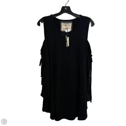 Top Long Sleeve By Cupio In Black, Size: Xl