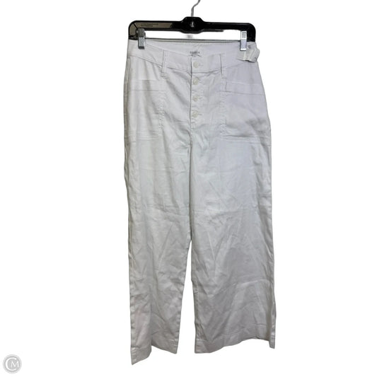 Pants Linen By Evereve In White, Size: 6