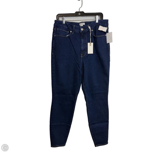 Jeans Skinny By Good American In Blue Denim, Size: 14