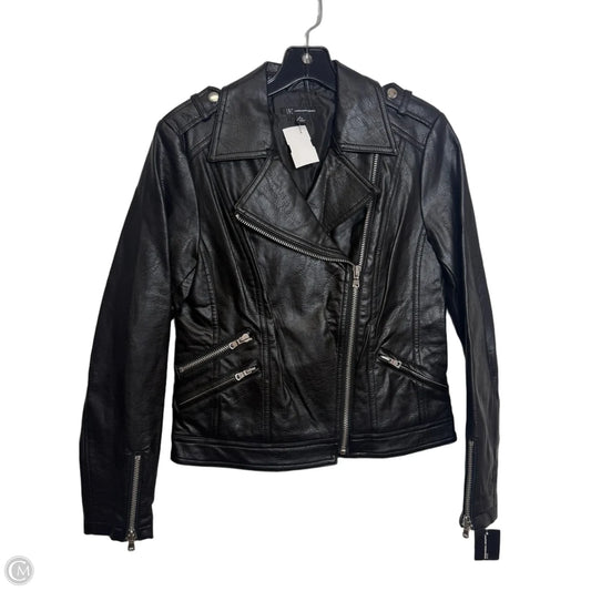 Jacket Moto By Inc In Black, Size: Sp