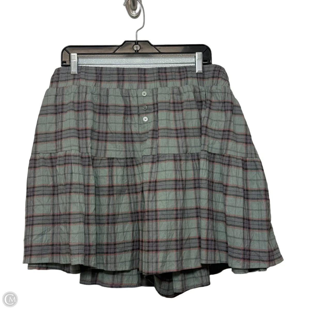 Skort By Torrid In Plaid Pattern, Size: 4x