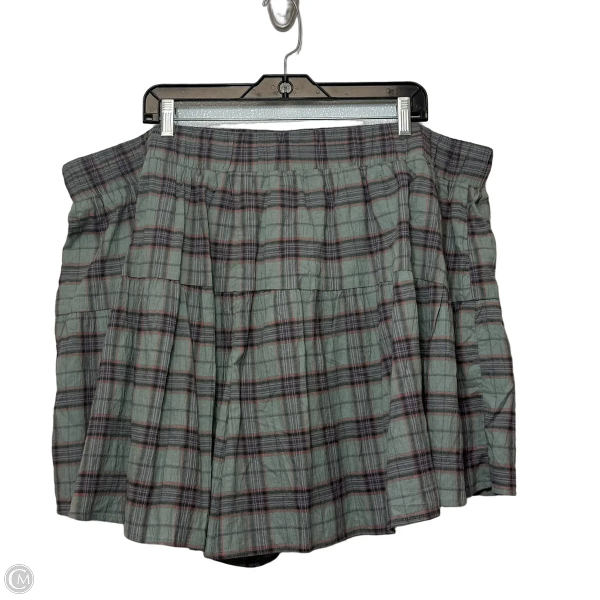 Skort By Torrid In Plaid Pattern, Size: 4x