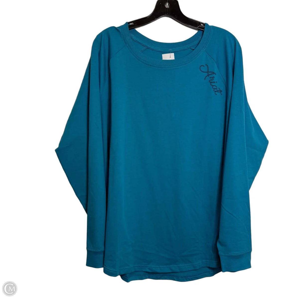 Top Long Sleeve Basic By Ariat In Blue, Size: Xxl