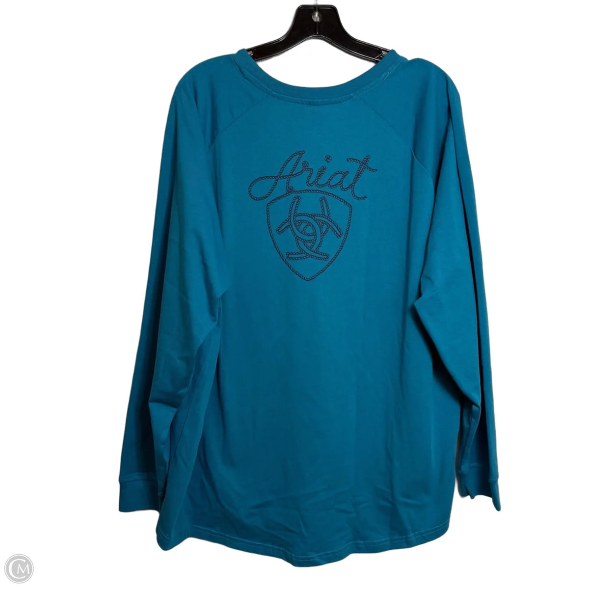 Top Long Sleeve Basic By Ariat In Blue, Size: Xxl