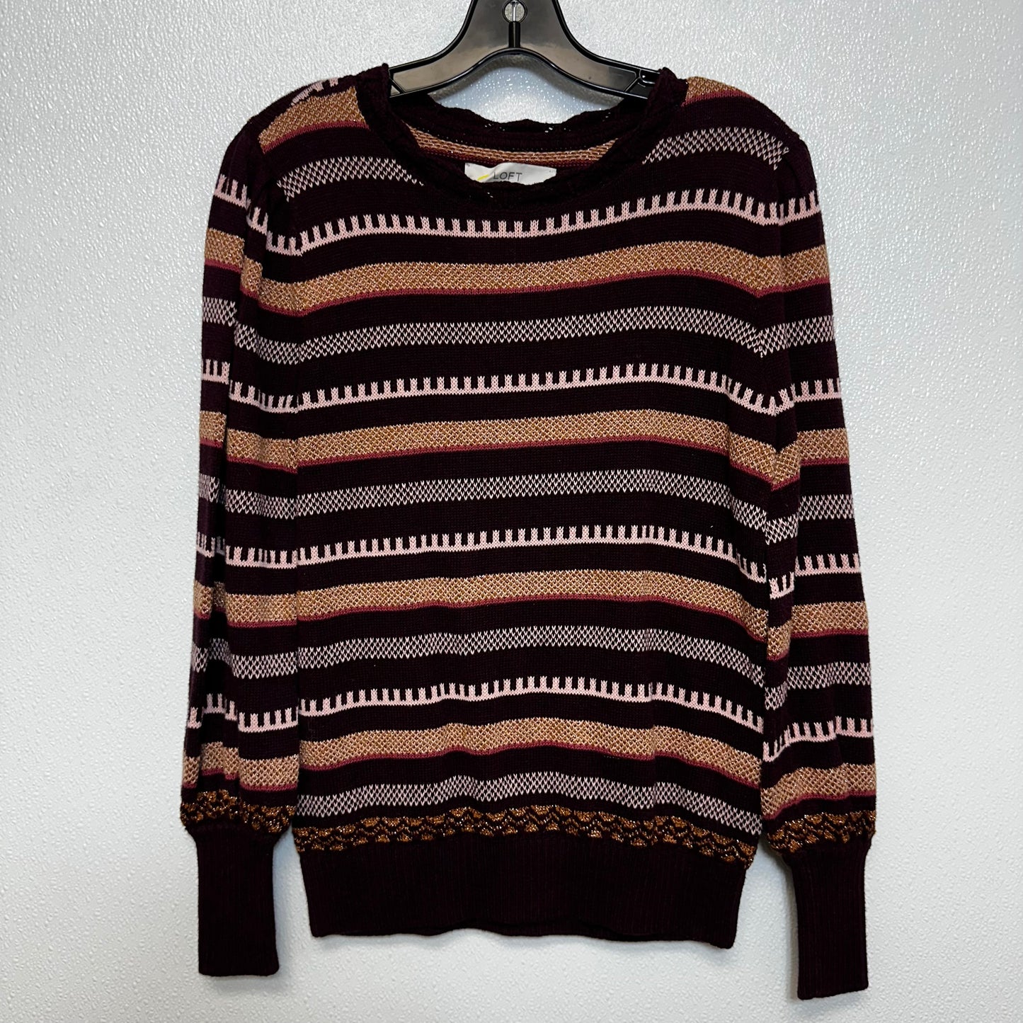 Sweater By Loft In Brown, Size: M