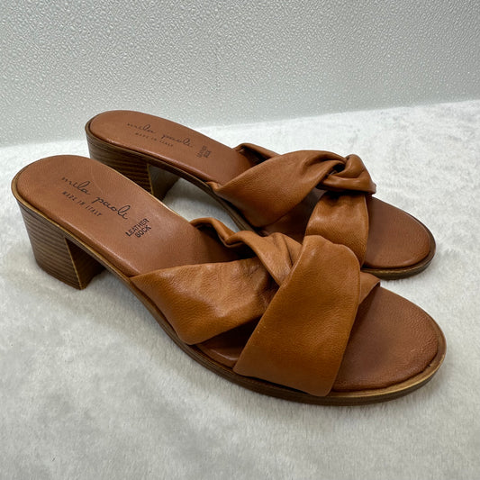 Sandals Flats By MILA PAOLI Size: 7.5