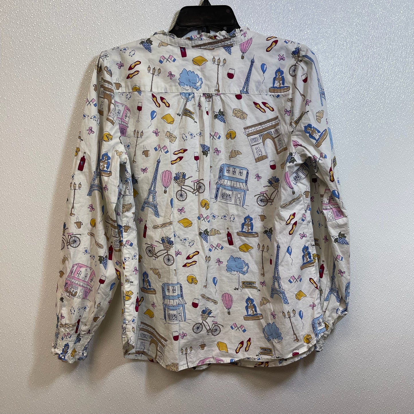 Top Long Sleeve By Talbots In Print, Size: L