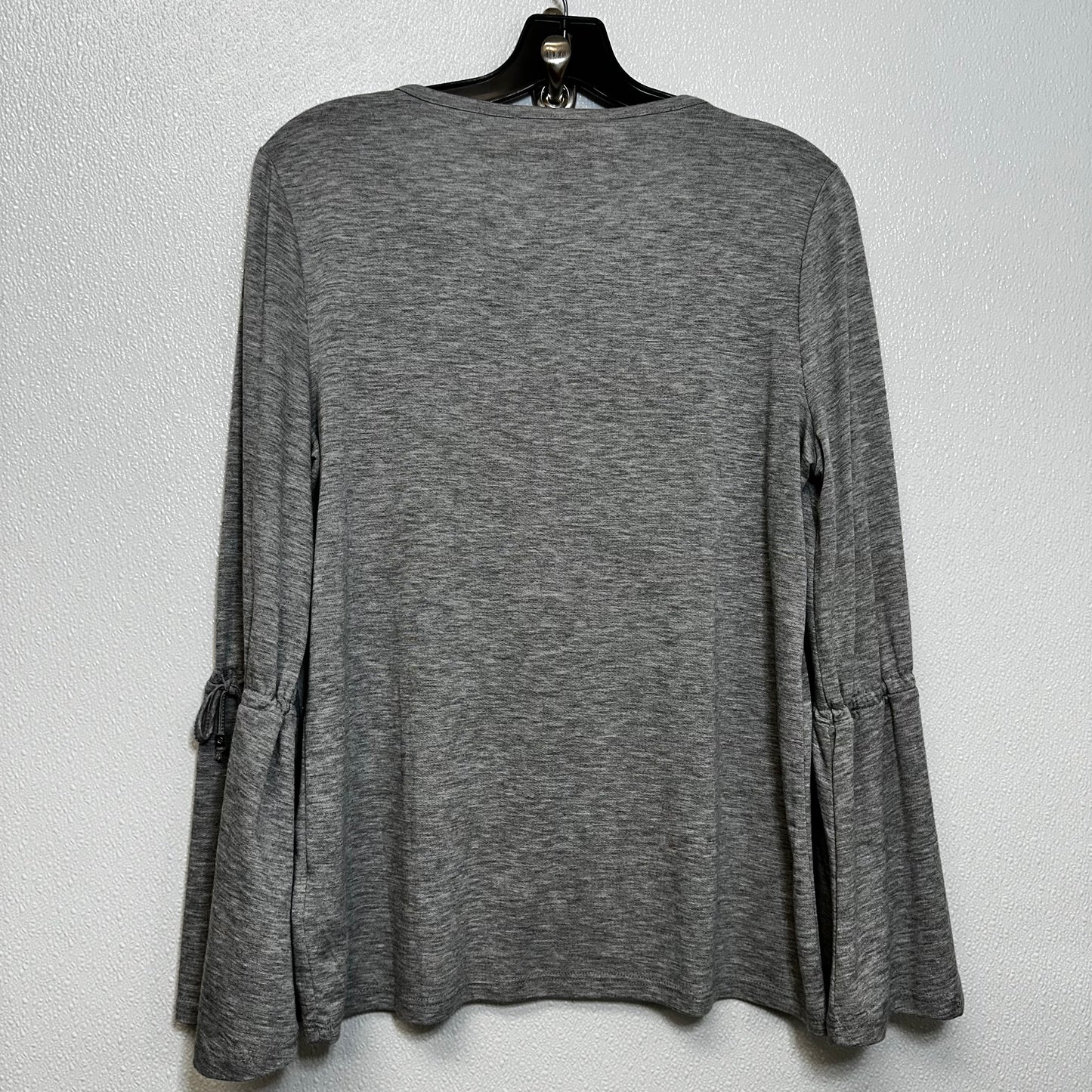 Grey Top Long Sleeve Michael By Michael Kors, Size M