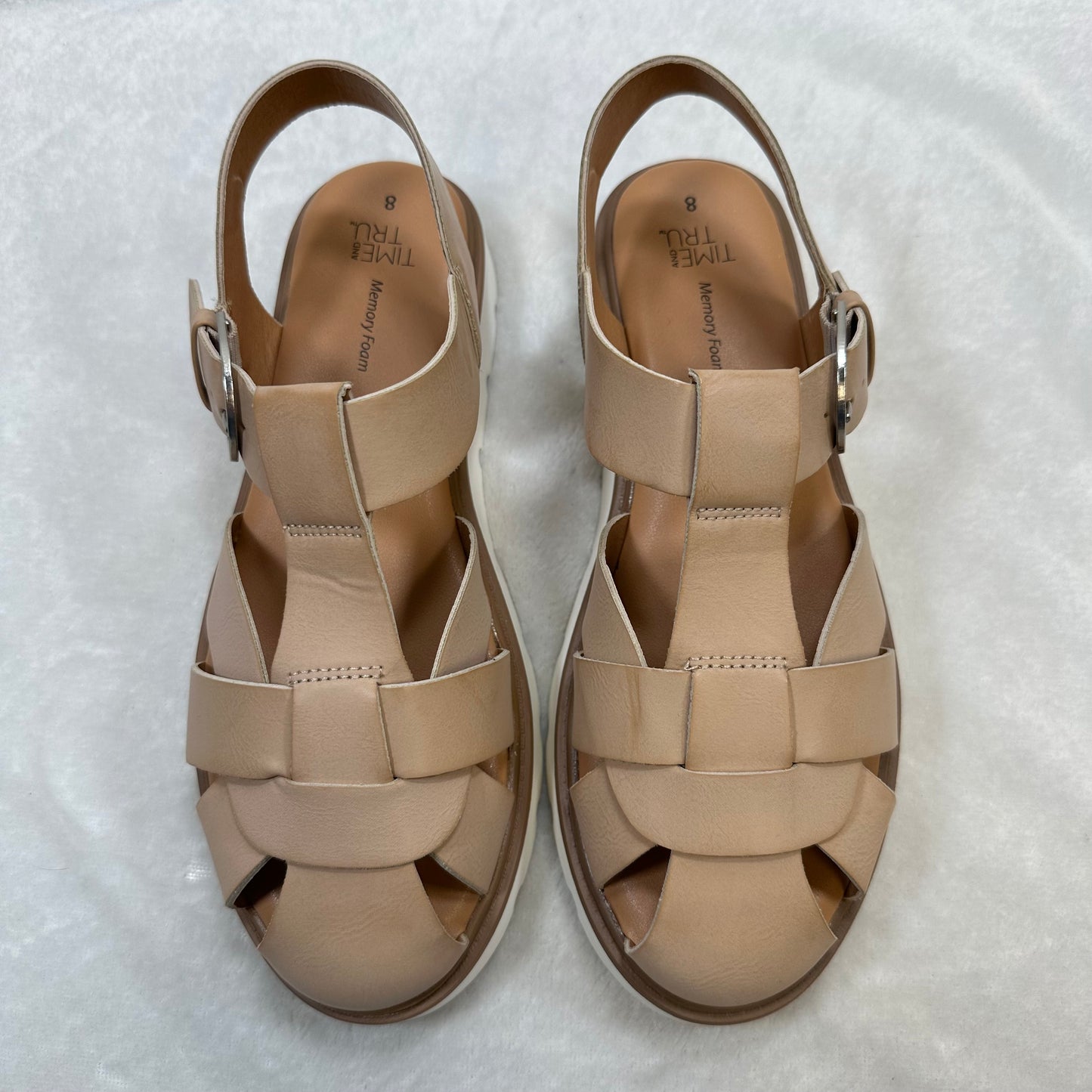 Sandals Flats By Time And Tru  Size: 8