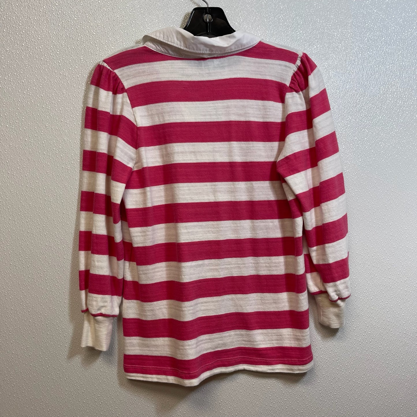 Top Long Sleeve By Loft In Striped, Size: Xs