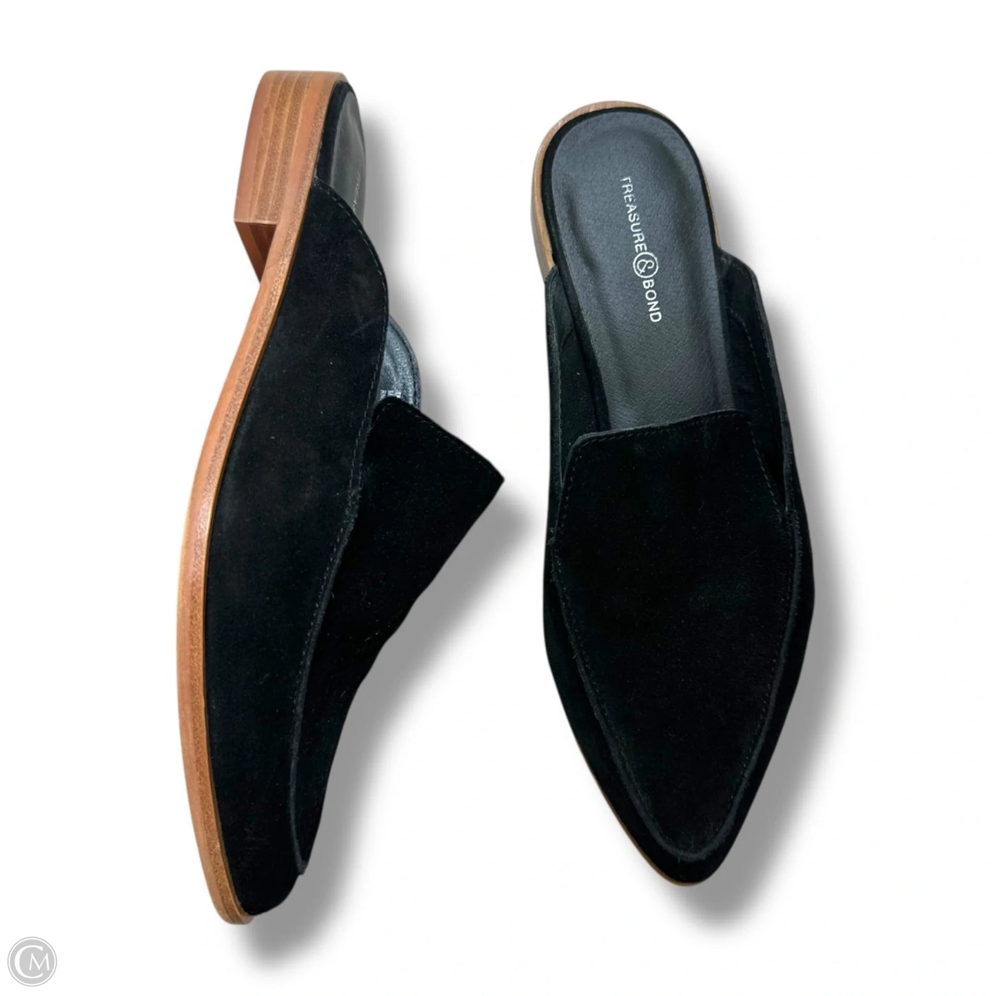 Shoes Flats By Treasure And Bond In Black, Size: 8