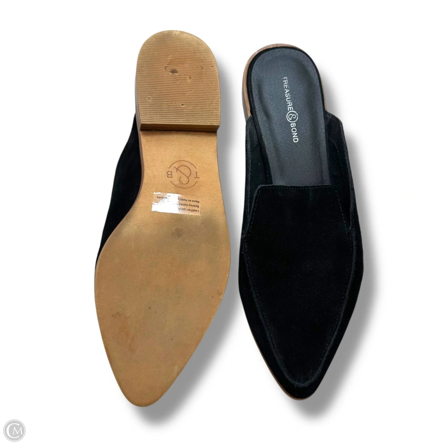 Shoes Flats By Treasure And Bond In Black, Size: 8