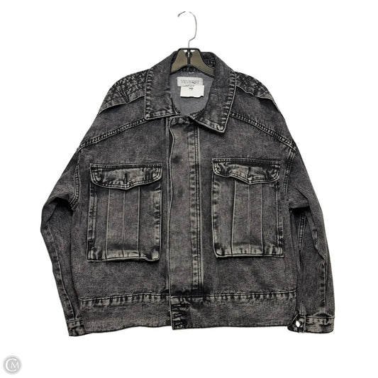 Jacket Denim By Veveret In Black, Size: M