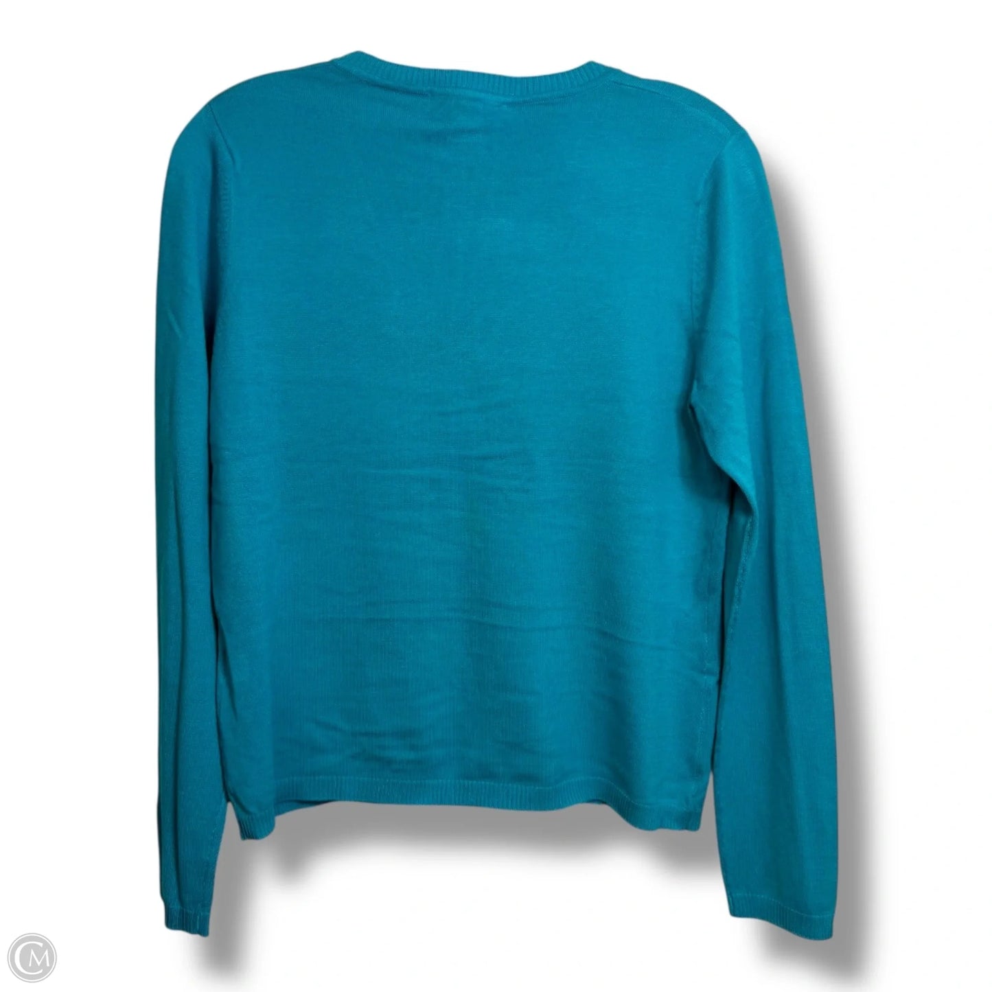 Sweater Cardigan By August Silk In Blue, Size: M