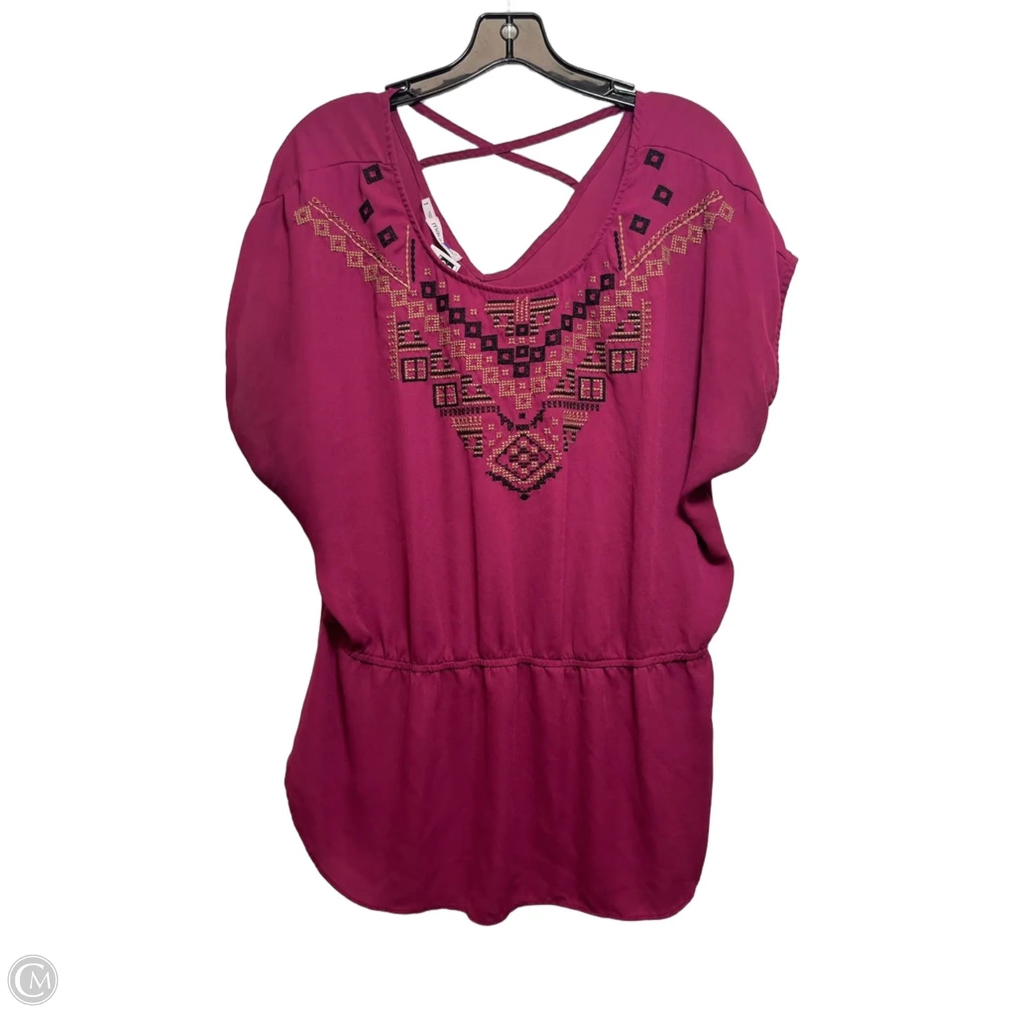 Top Sleeveless By Maurices In Red, Size: 1x