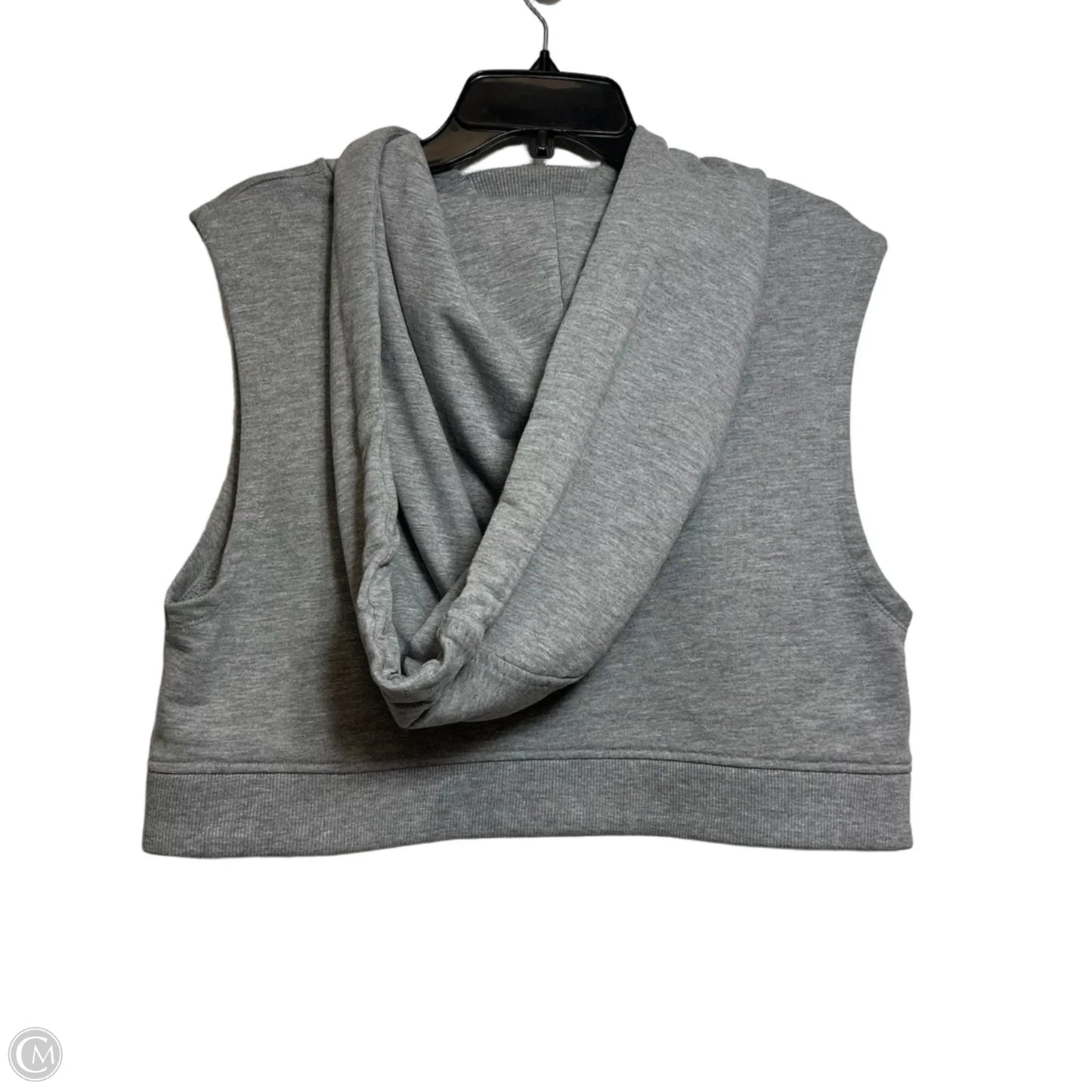 Sweatshirt Hoodie By Ivy Park In Grey, Size: S