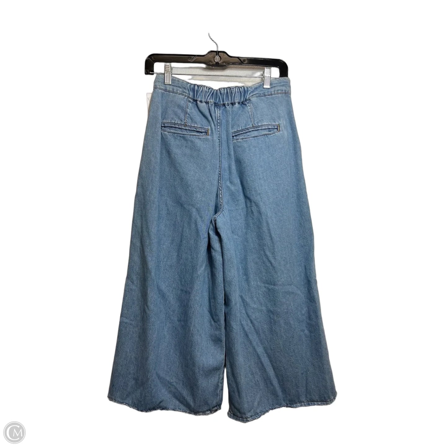 Pants Cropped By Pilcro In Blue Denim, Size: Xxs
