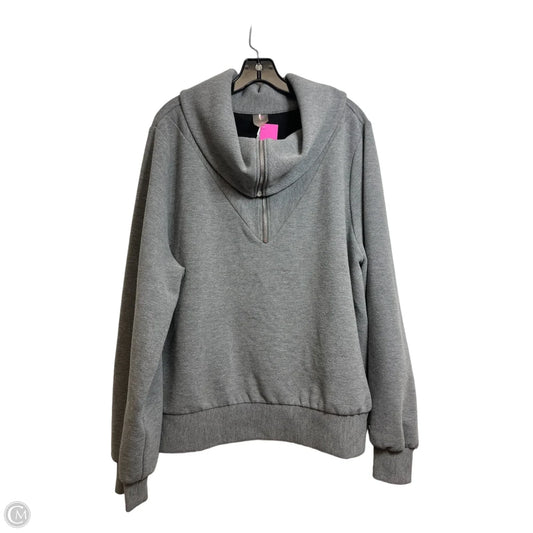 Top Long Sleeve By Calia In Grey, Size: Xxl
