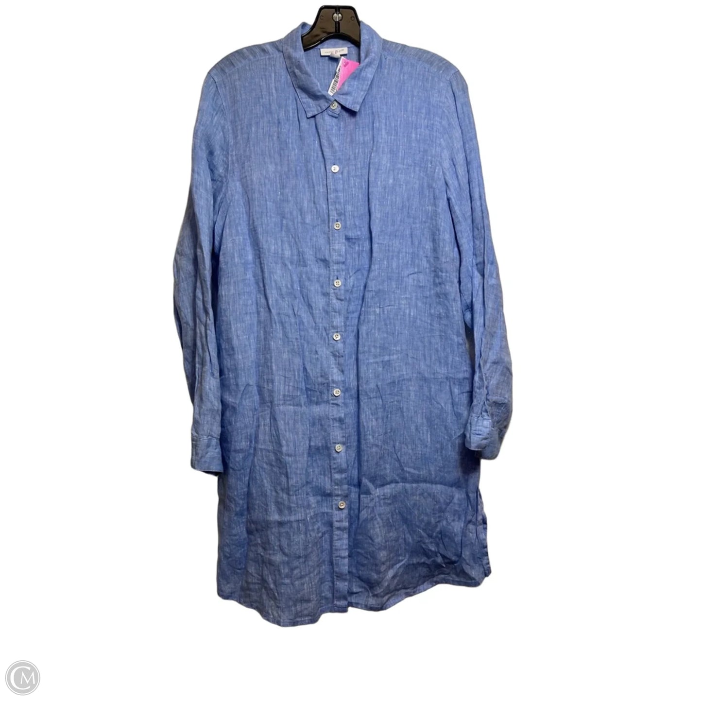 Dress Casual Midi By J. Jill In Blue, Size: M