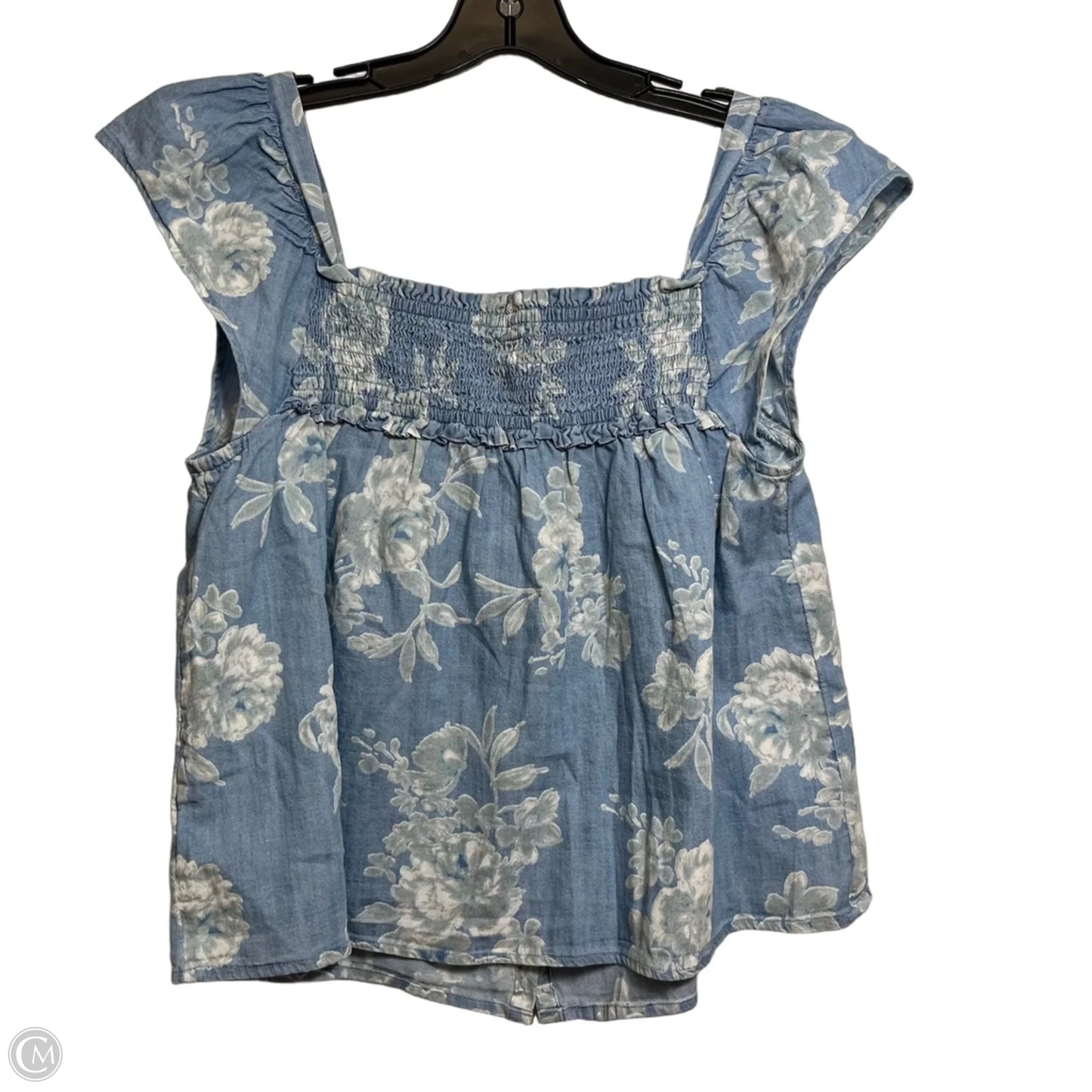 Top Sleeveless By Old Navy In Blue, Size: M