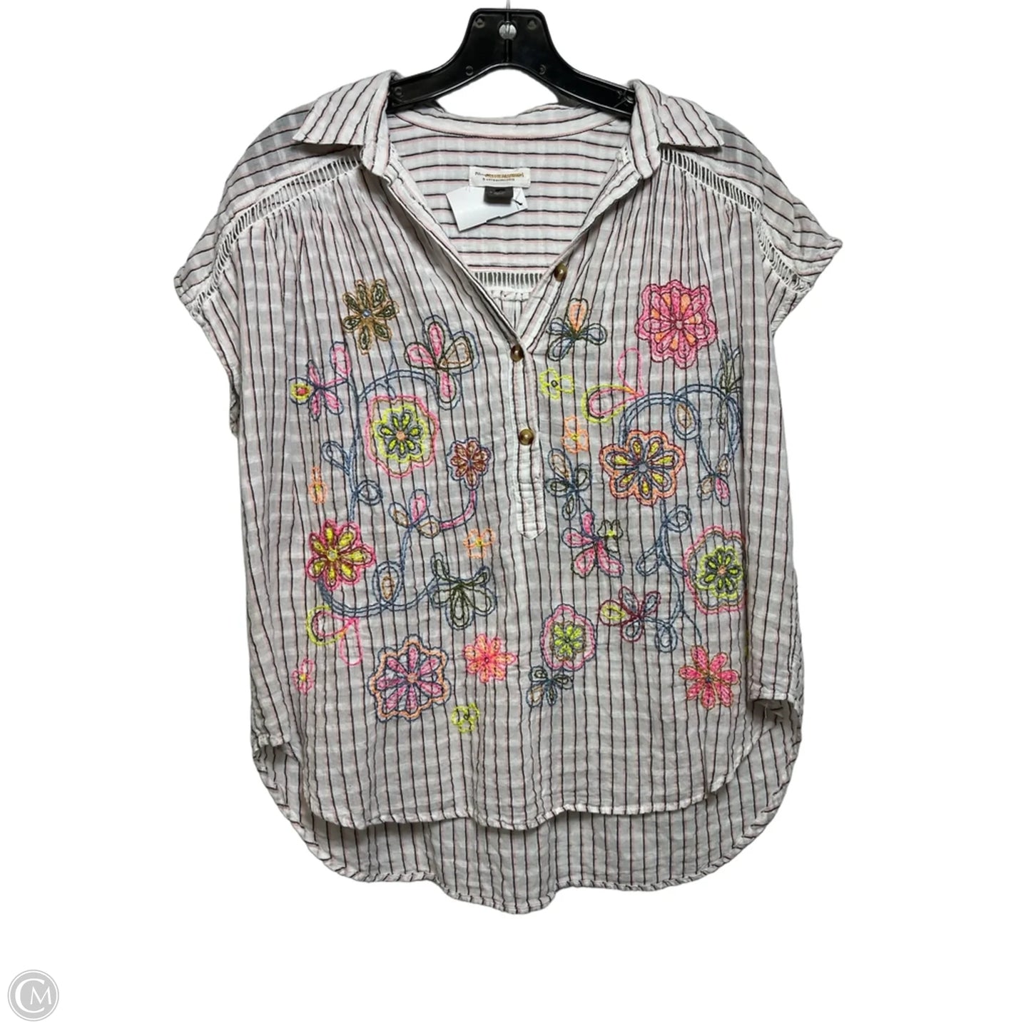 Top Sleeveless By Pilcro In Pink, Size: Xs