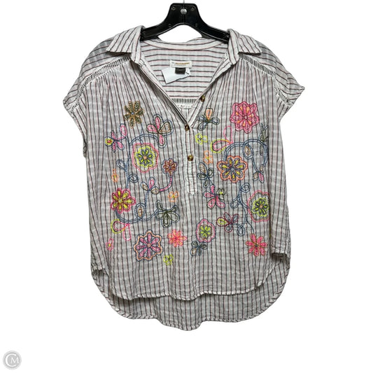 Top Sleeveless By Pilcro In Pink, Size: Xs
