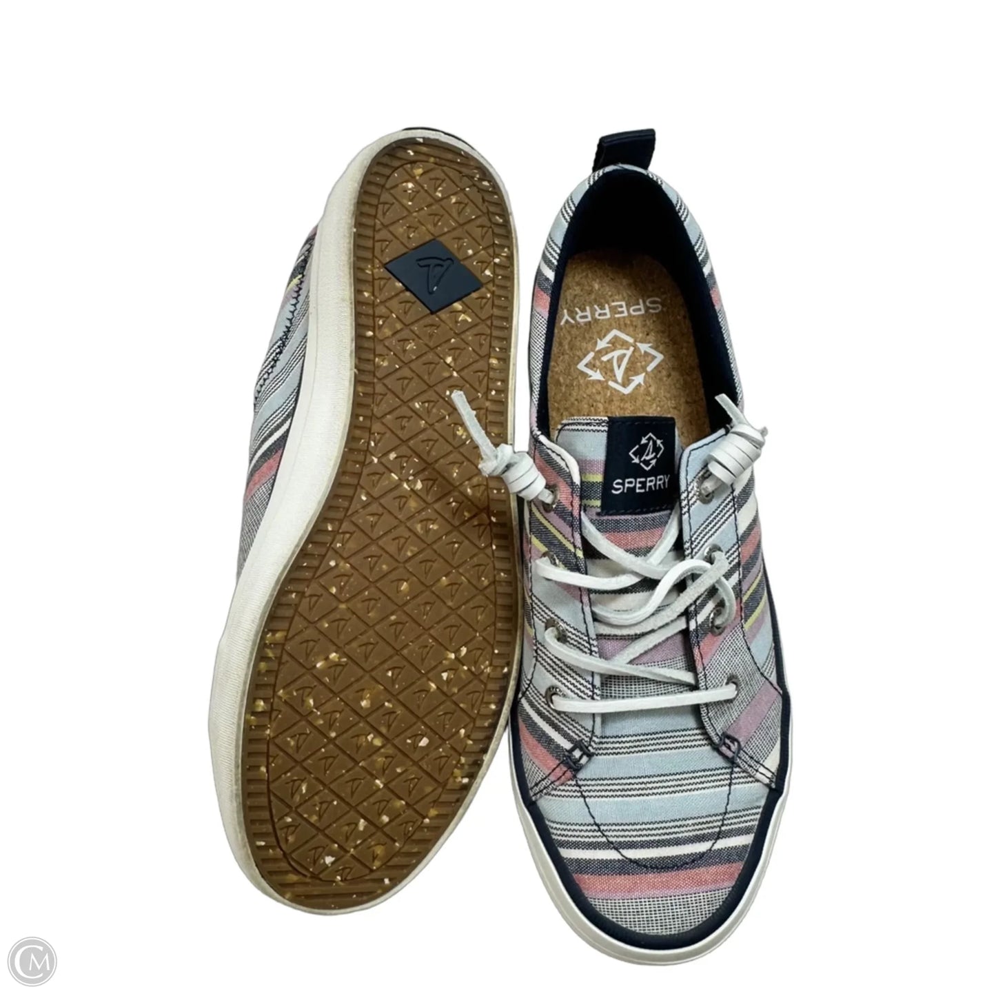 Shoes Sneakers By Sperry In Blue, Size: 7.5