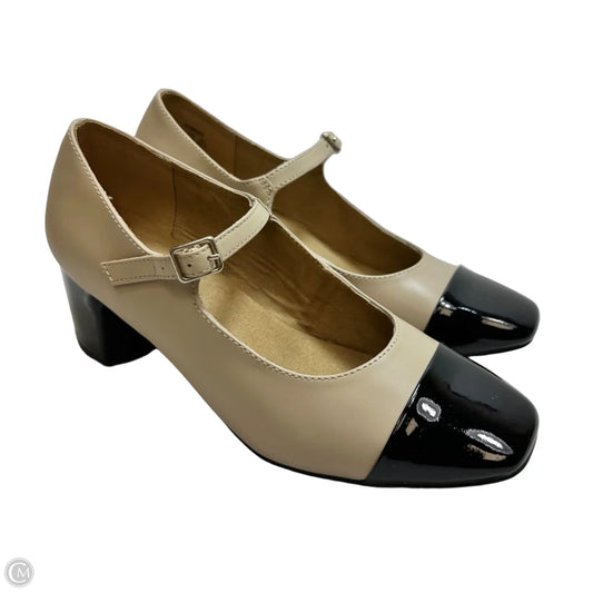 Shoes Heels Block By Cmc In Tan, Size: 7.5
