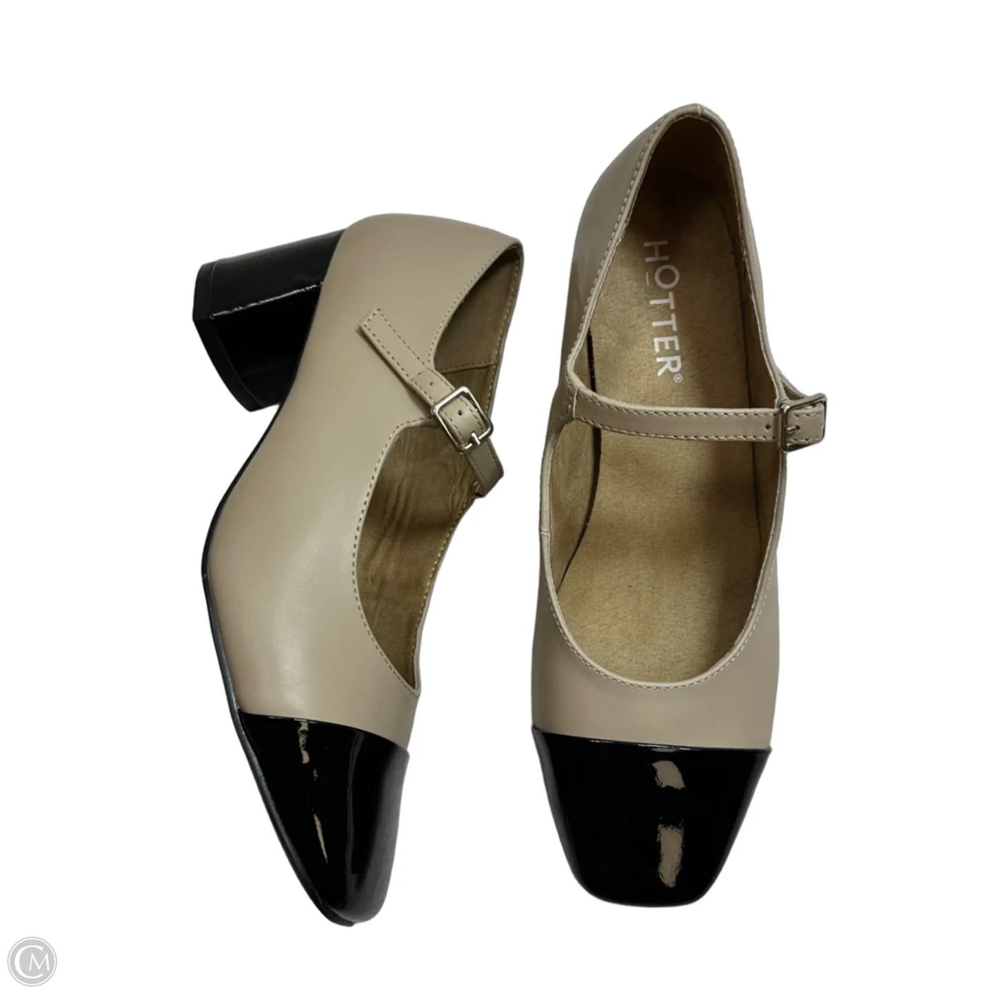 Shoes Heels Block By Cmc In Tan, Size: 7.5