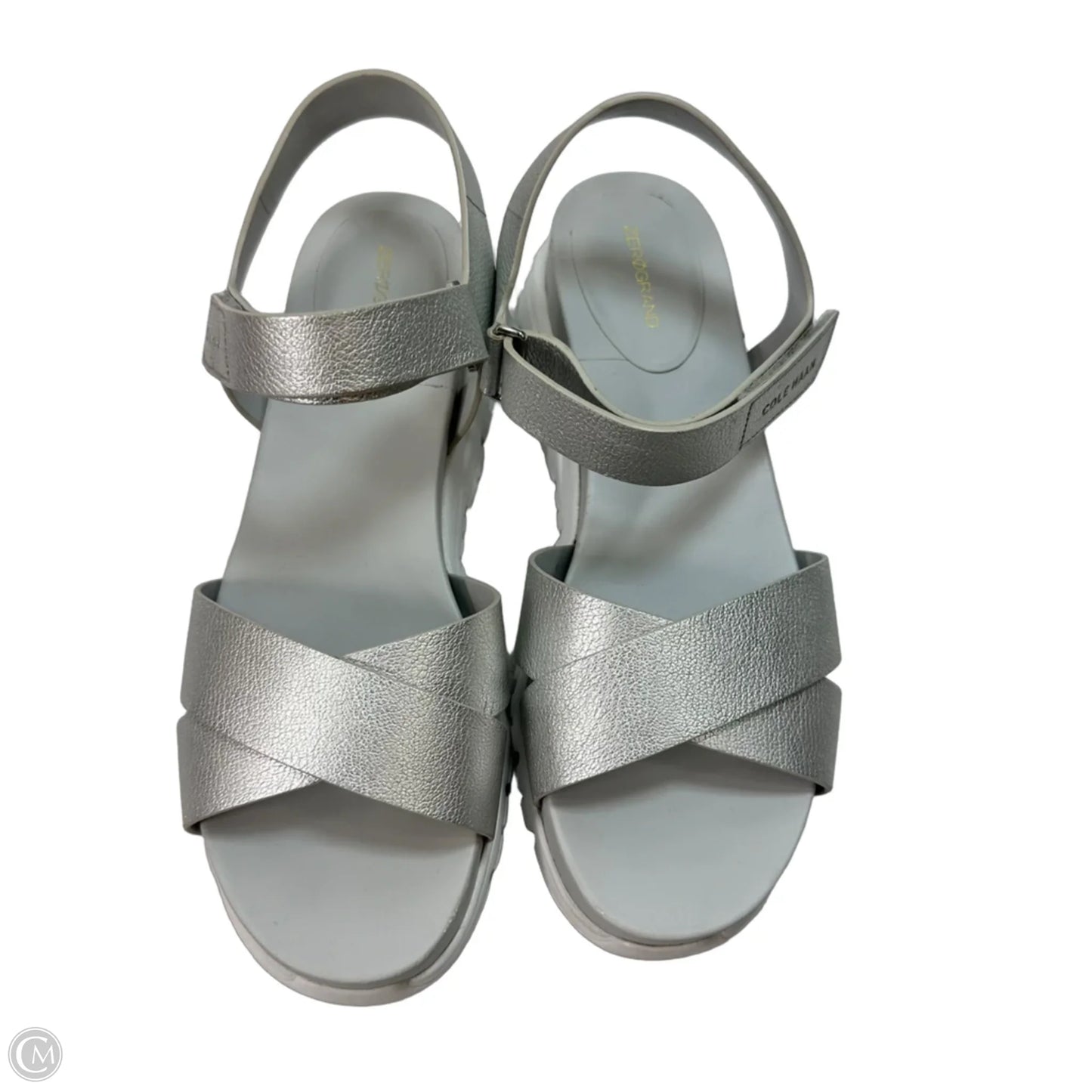 Sandals Flats By Cole Haan In Grey, Size: 9