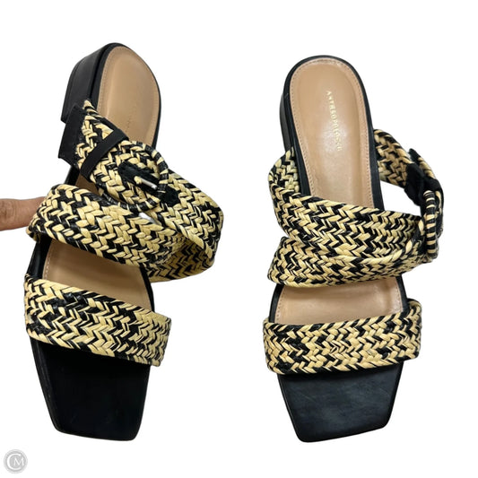 Shoes Flats By Anthropologie In Black, Size: 9
