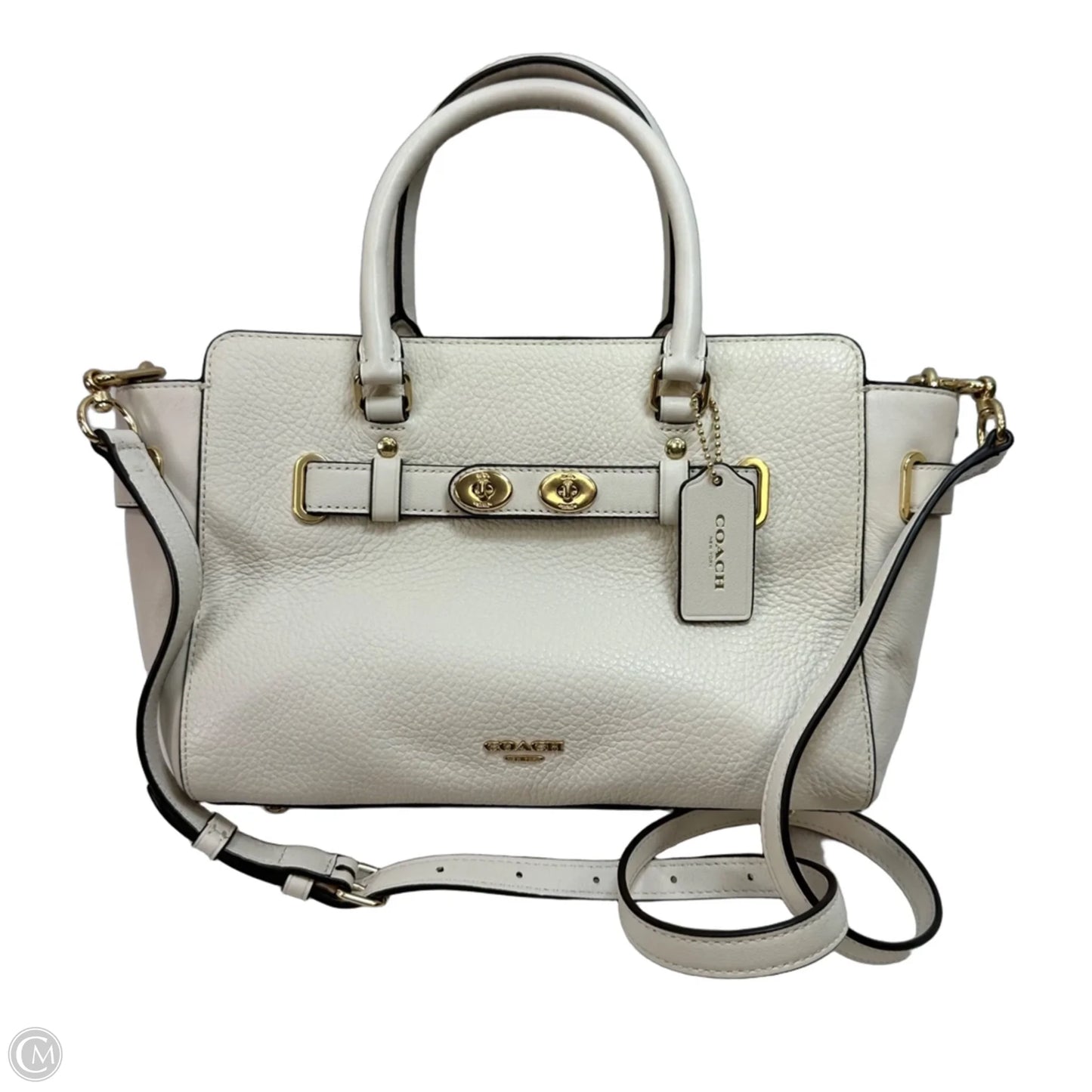 Swagger 27 Carryall Handbag Designer By Coach, Size: Small