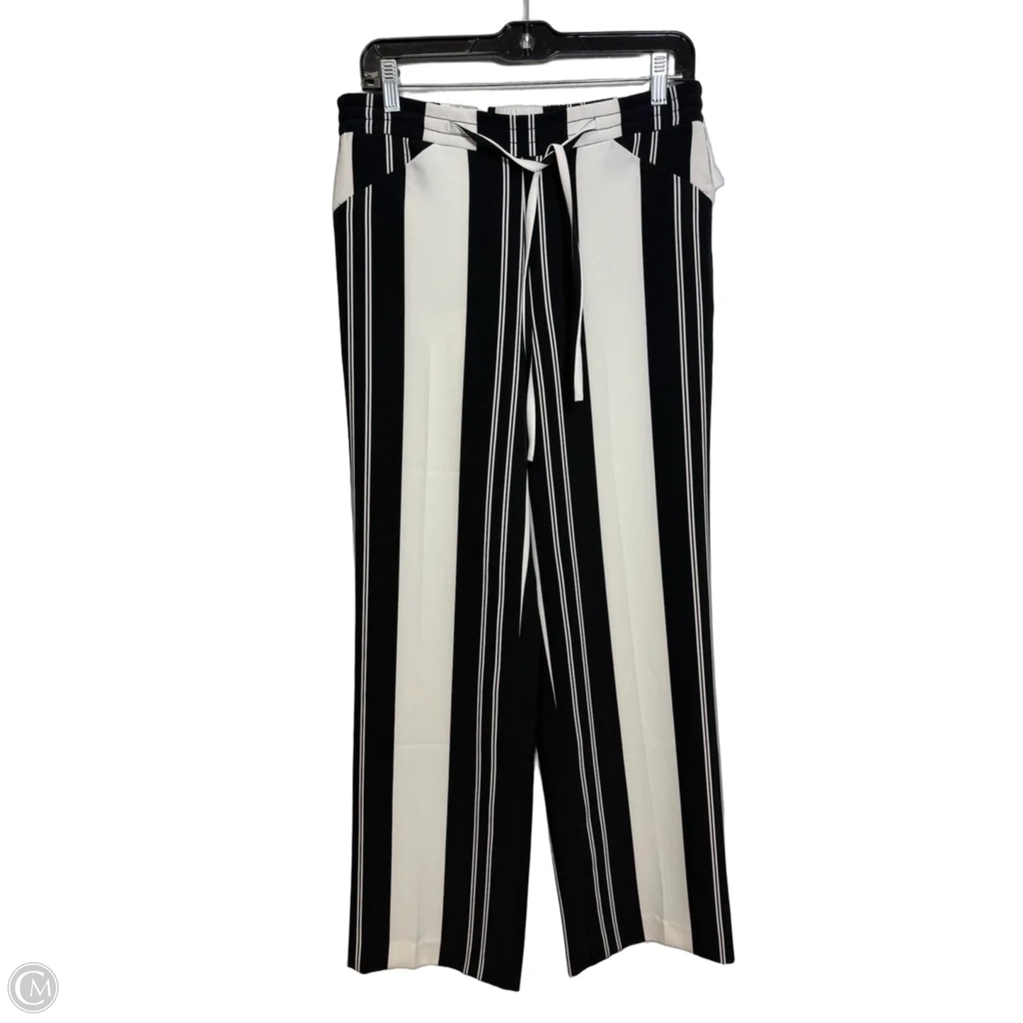Pants Wide Leg By Inc In Black & White, Size: S