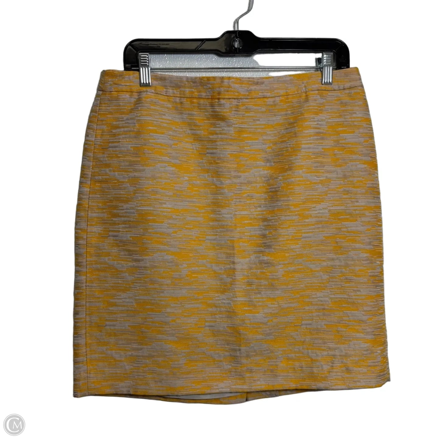 Skirt Mini & Short By Loft In Yellow, Size: 8