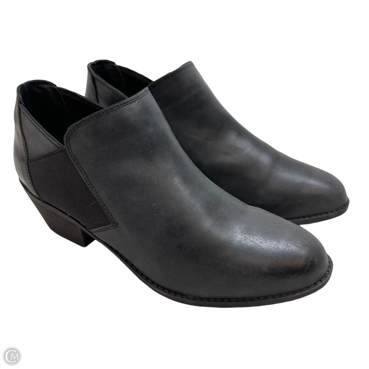 Boots Ankle Heels By Me Too In Black, Size: 9.5