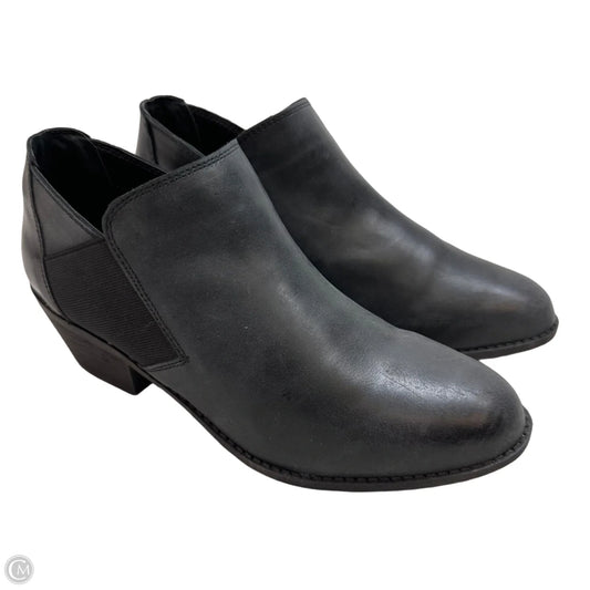 Boots Ankle Heels By Me Too In Black, Size: 9.5