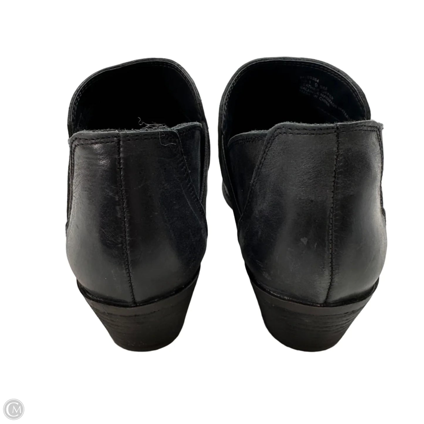 Boots Ankle Heels By Me Too In Black, Size: 9.5