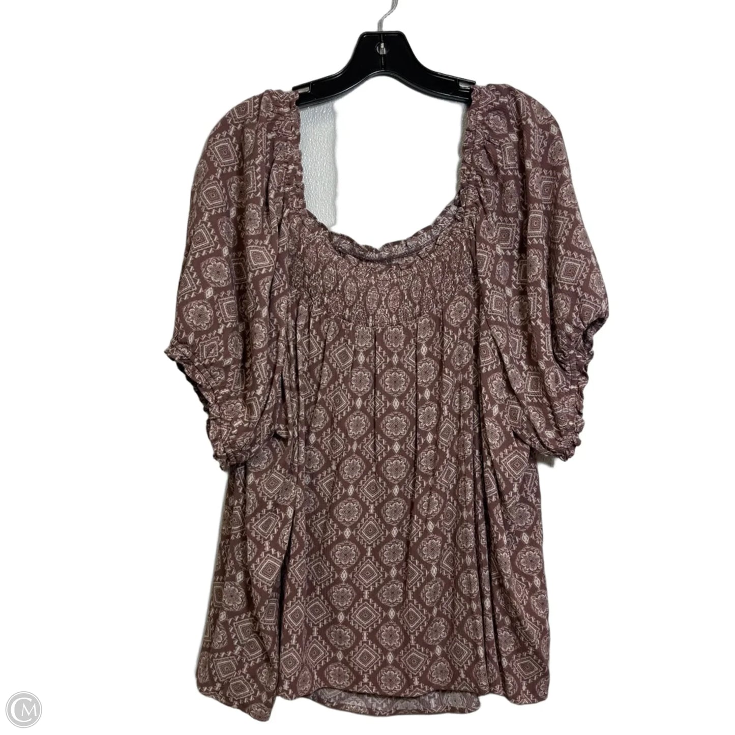 Top Short Sleeve By Torrid In Red, Size: 4x