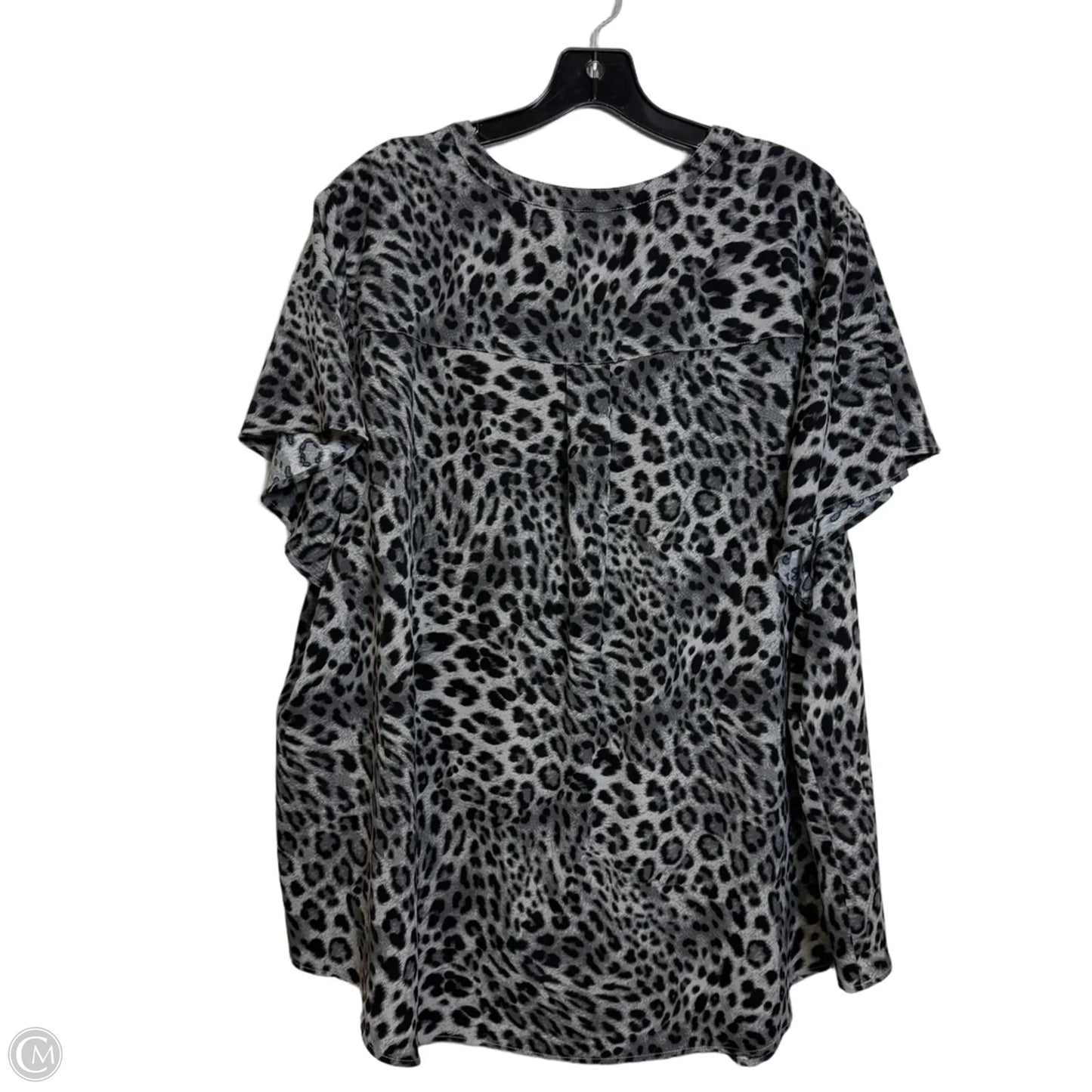 Top Short Sleeve By Torrid In Animal Print, Size: 4x