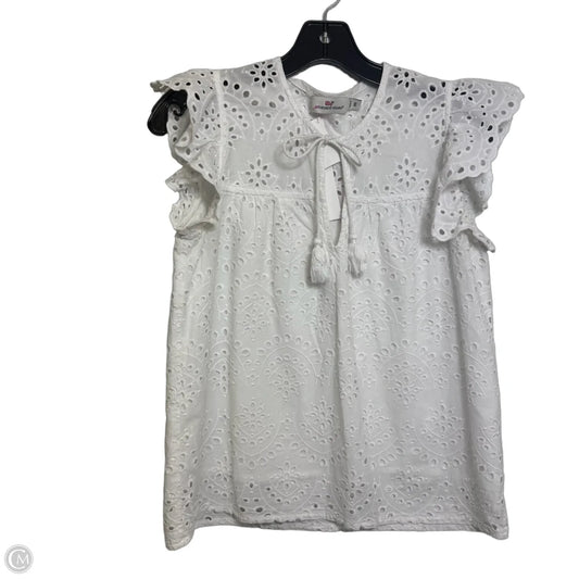 Top Sleeveless By Vine & Love In White, Size: Xs