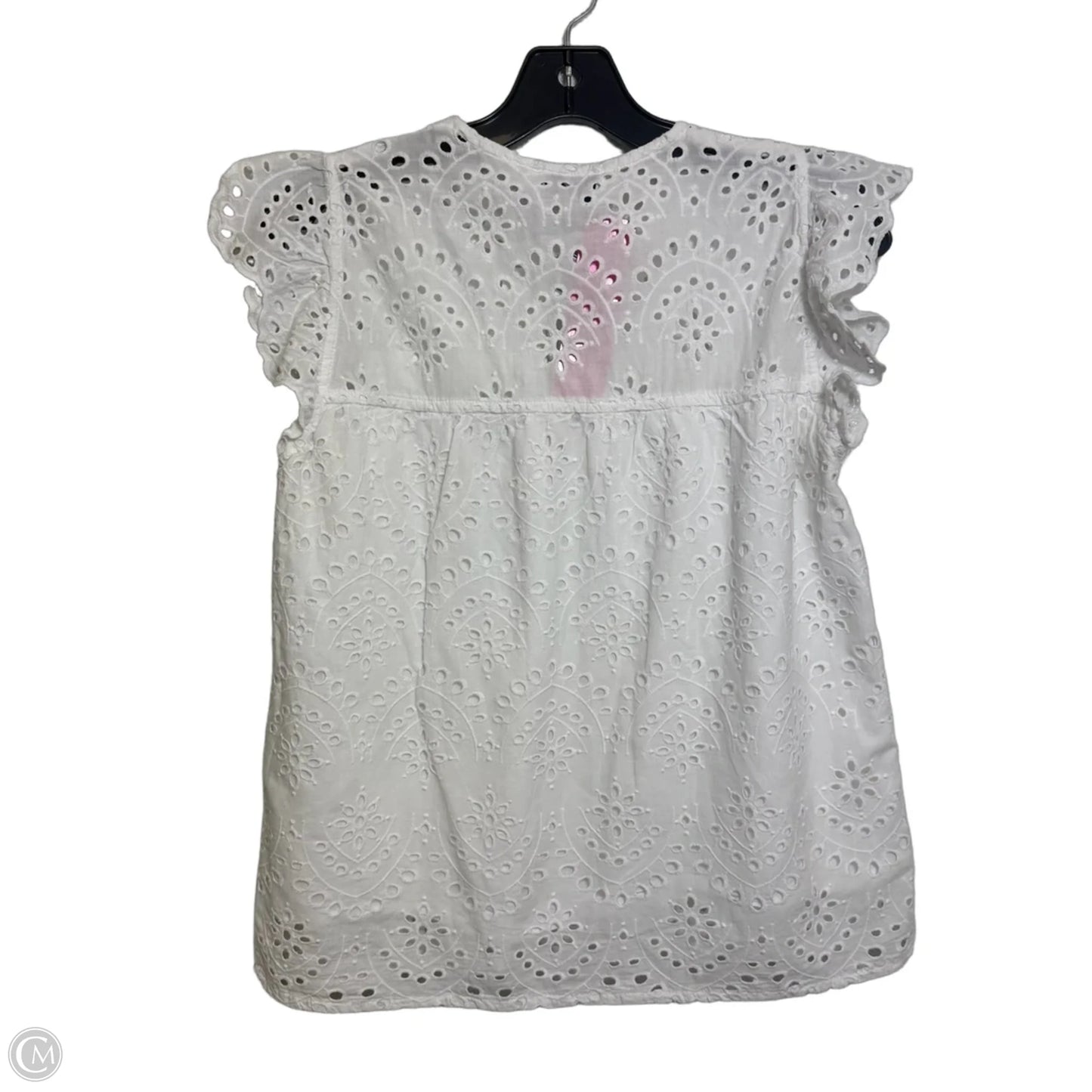 Top Sleeveless By Vine & Love In White, Size: Xs