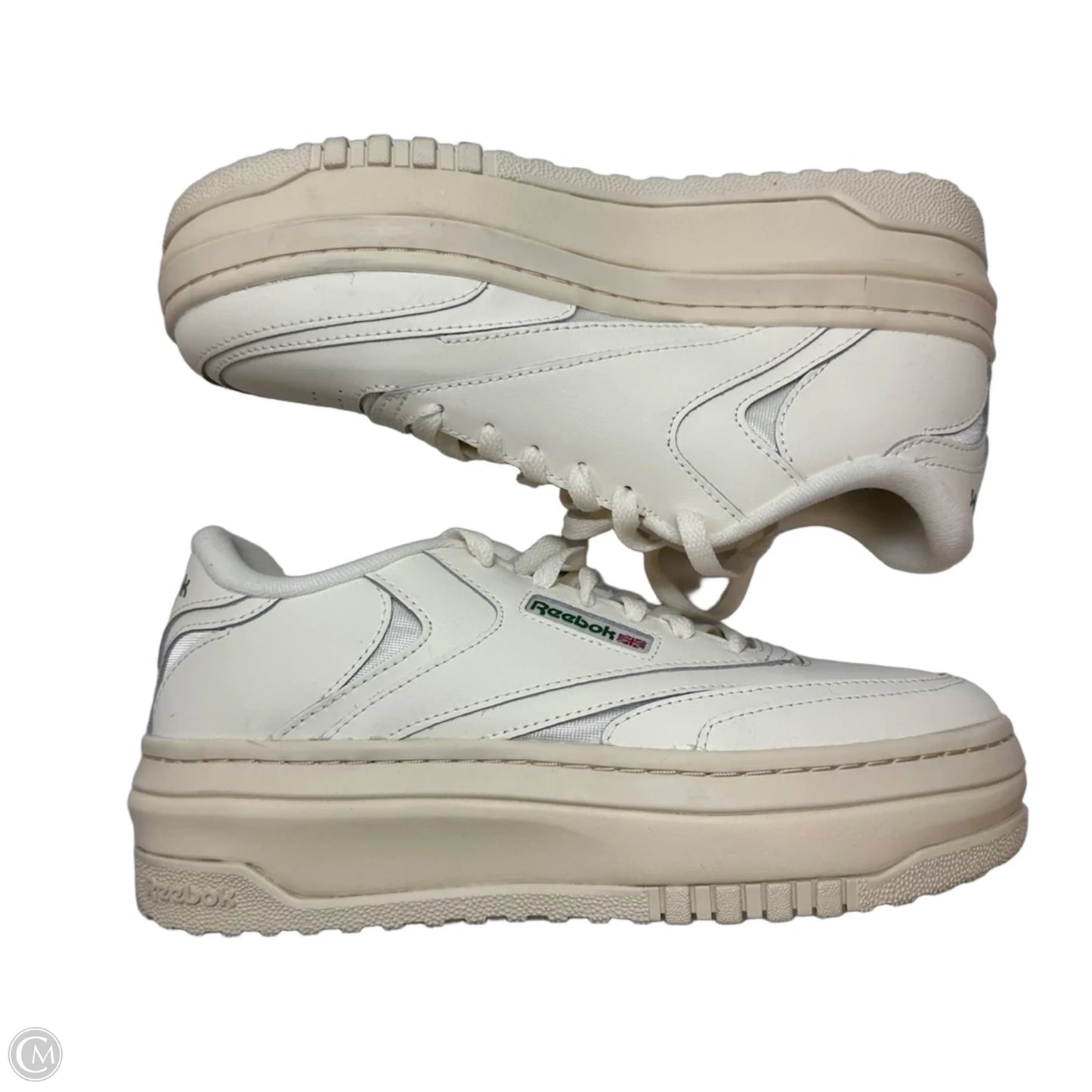 Shoes Athletic By Reebok In White, Size: 9.5