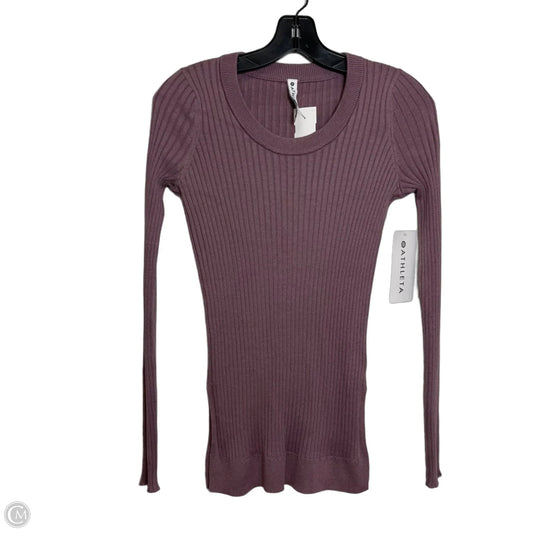Sweater By Athleta In Purple, Size: Xxs