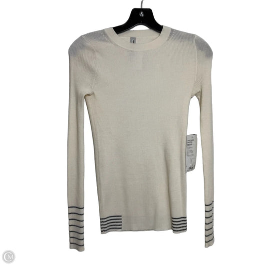 Sweater By Athleta In Cream, Size: Xxs