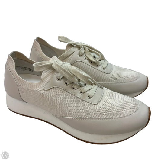 Shoes Sneakers By Banana Republic In Ivory, Size: 8.5
