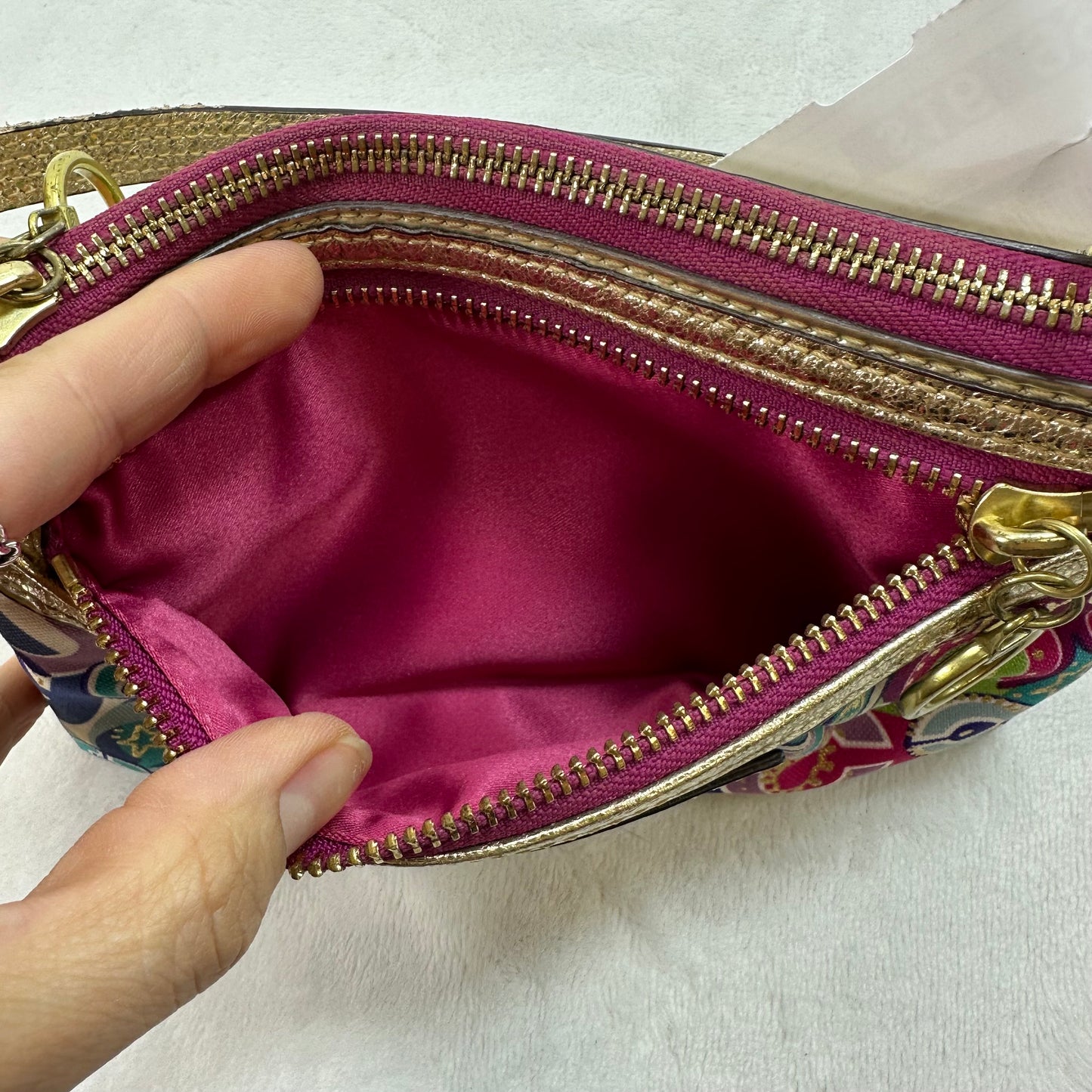 Wristlet Designer By Coach, Size: Small