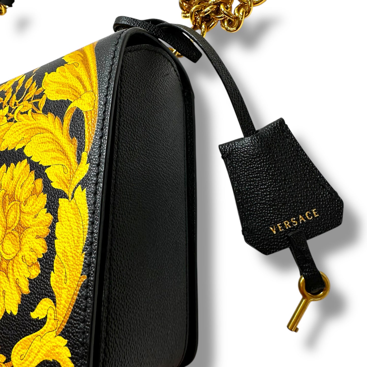 Crossbody Luxury Designer By Versace, Size: Small
