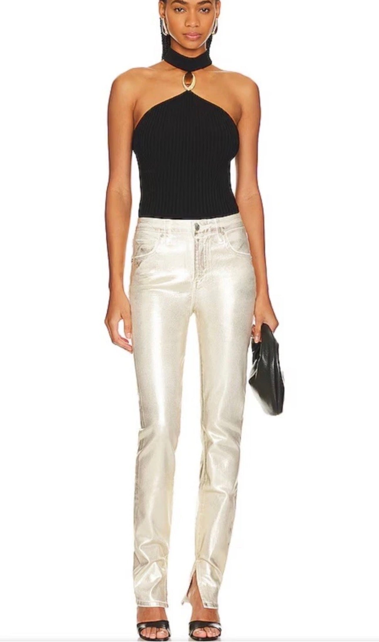 Jeans Skinny By JONATHAN SIMKHAI In Gold, Size: 6