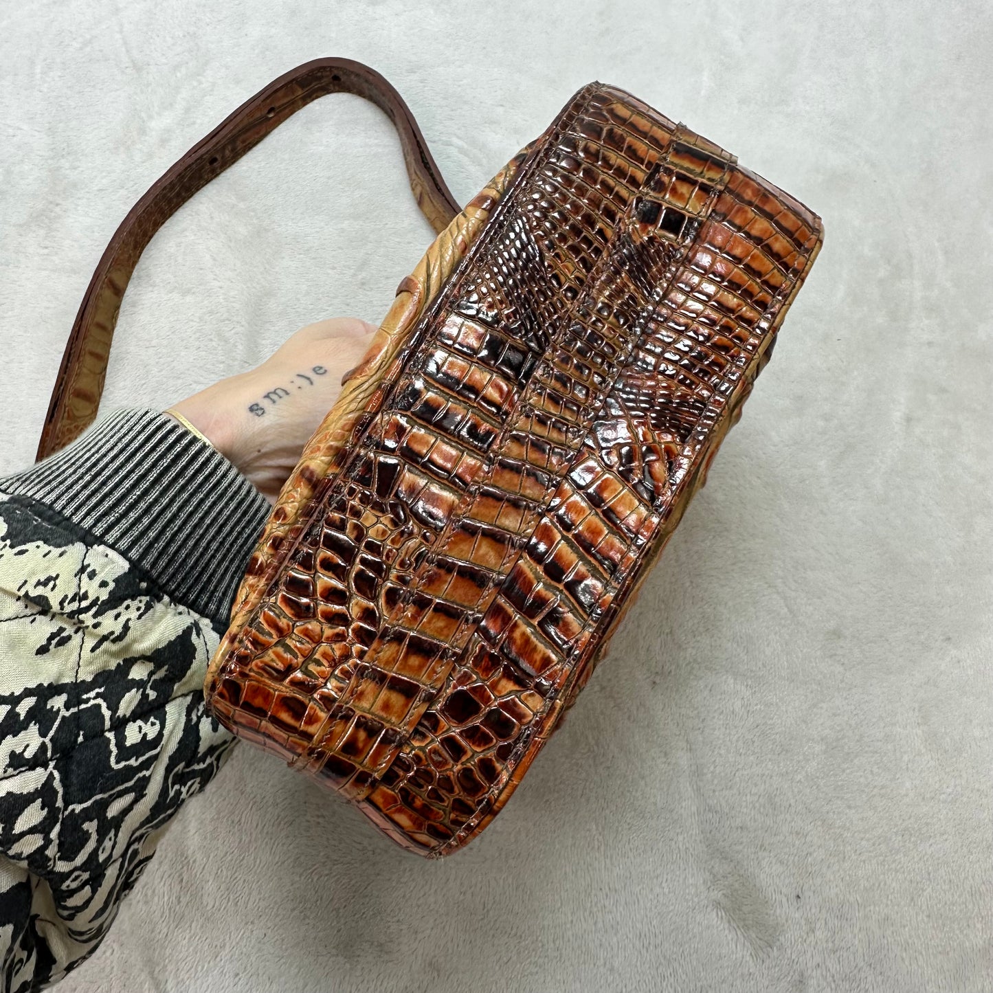 Gianna Handbag Designer By Brahmin, Size: Small